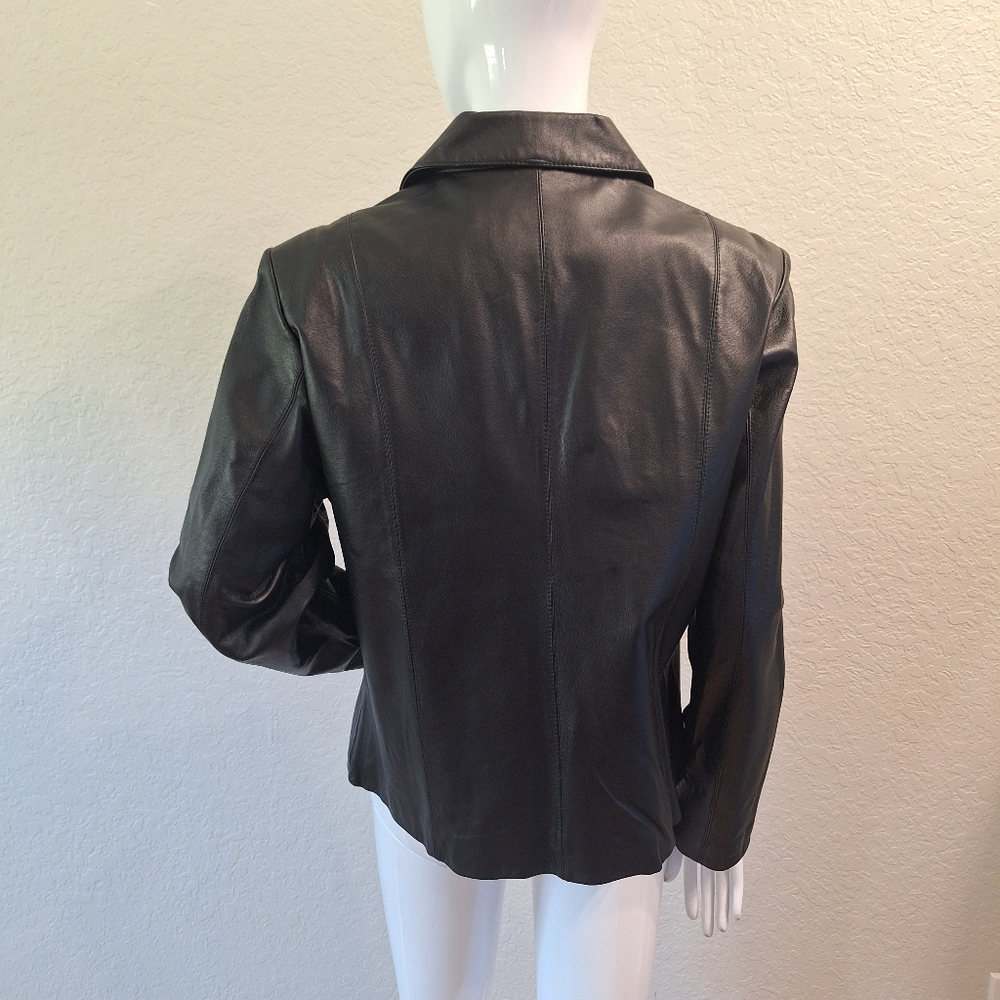 Adler Collection Leather Jacket - Picture 5 of 13